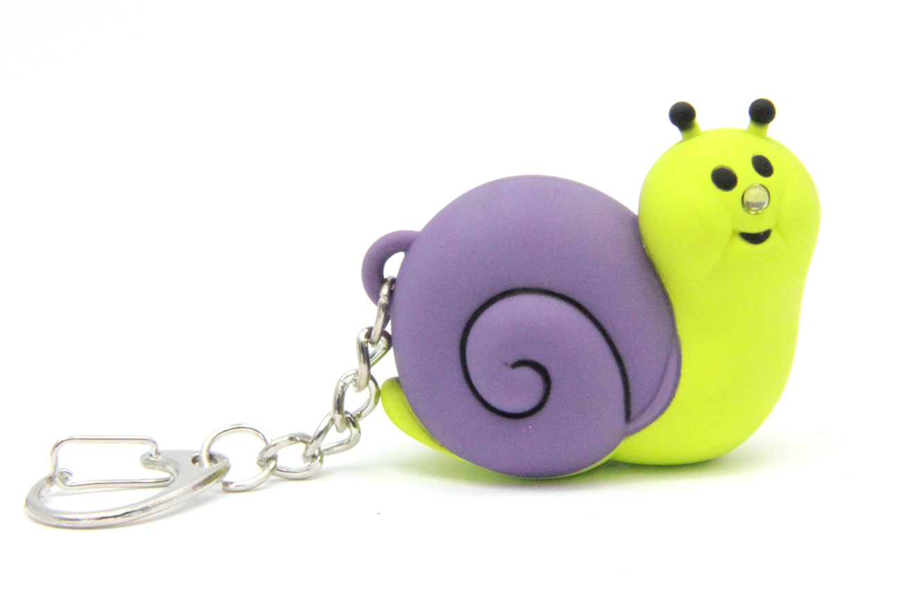 HL2046 / Snail Light up Keychain with Sound